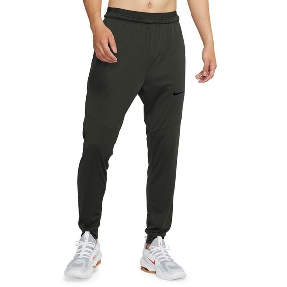 Nike Training Pants Men's Dry-FIT Tapered Standard Fit Sequoia Green CV4844-355 - Picture 1 of 8